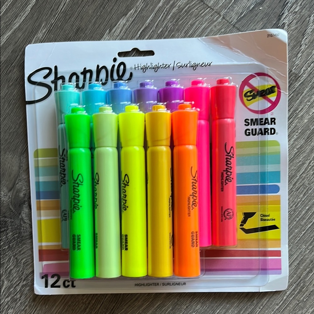 Sharpie Highlighter Set - 12 Pack